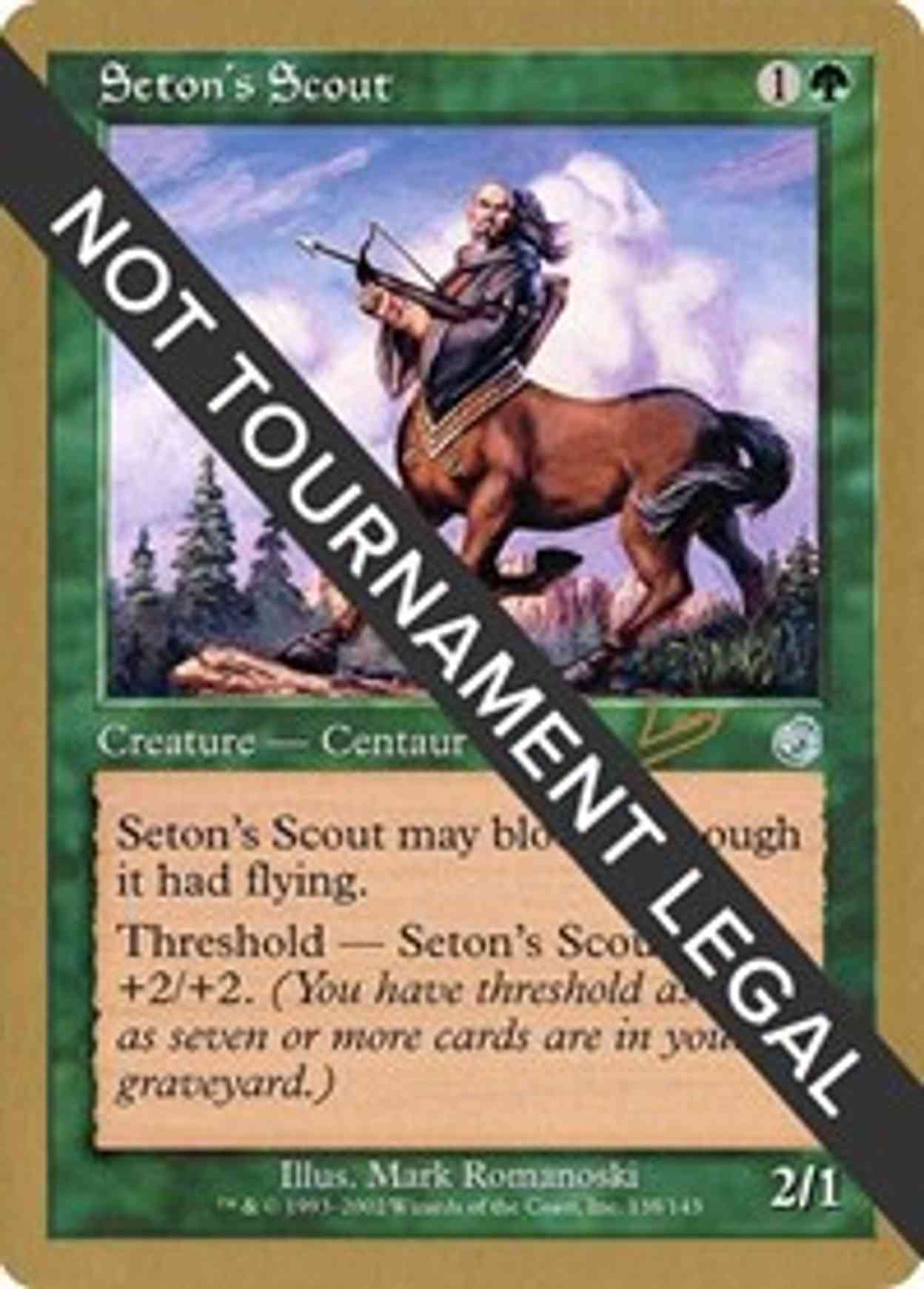 Seton's Scout - 2002 Raphael Levy (TOR) magic card front