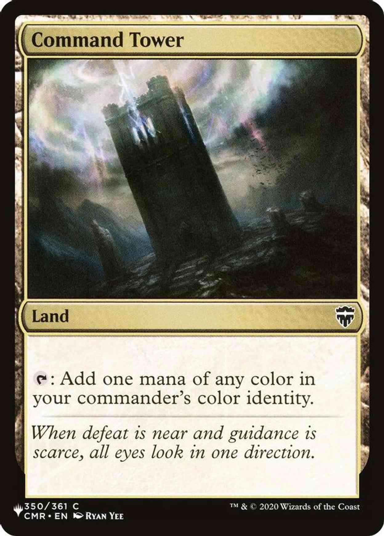 Command Tower (CMR) magic card front