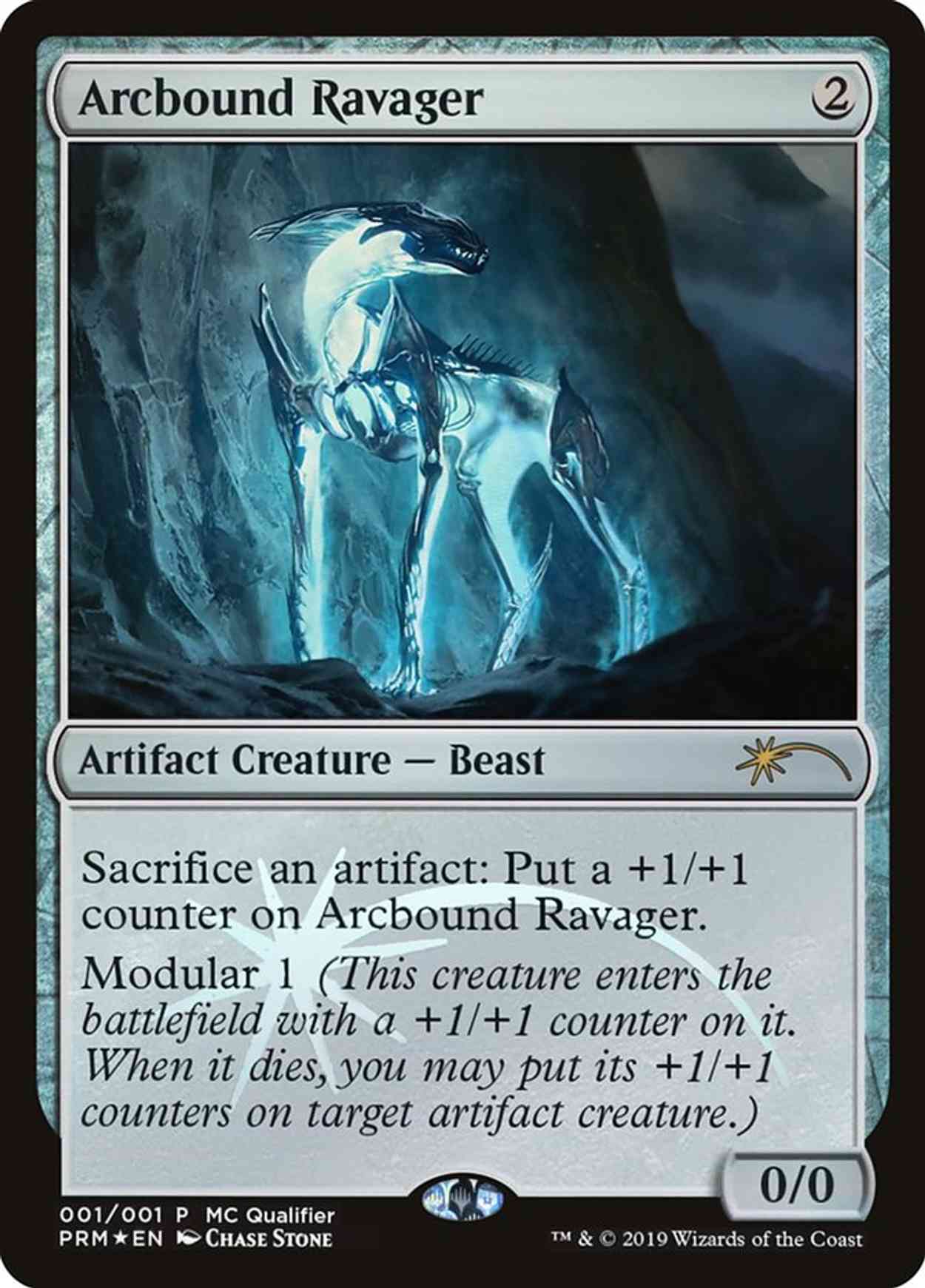 Arcbound Ravager magic card front