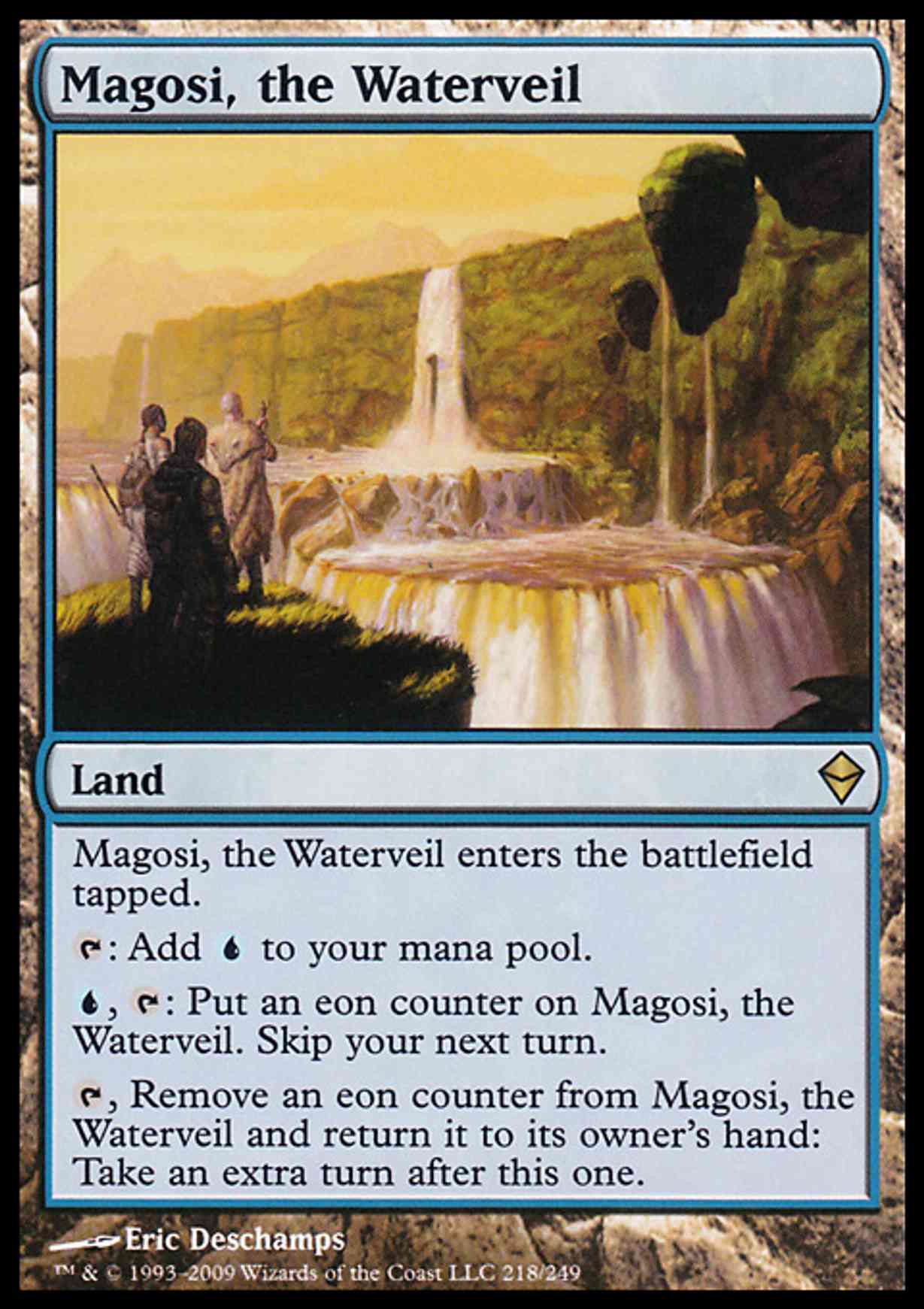 Magosi, the Waterveil magic card front