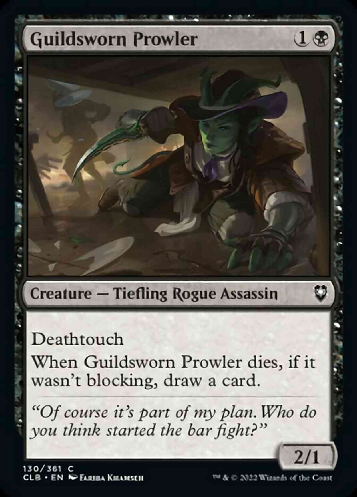 Guildsworn Prowler magic card front