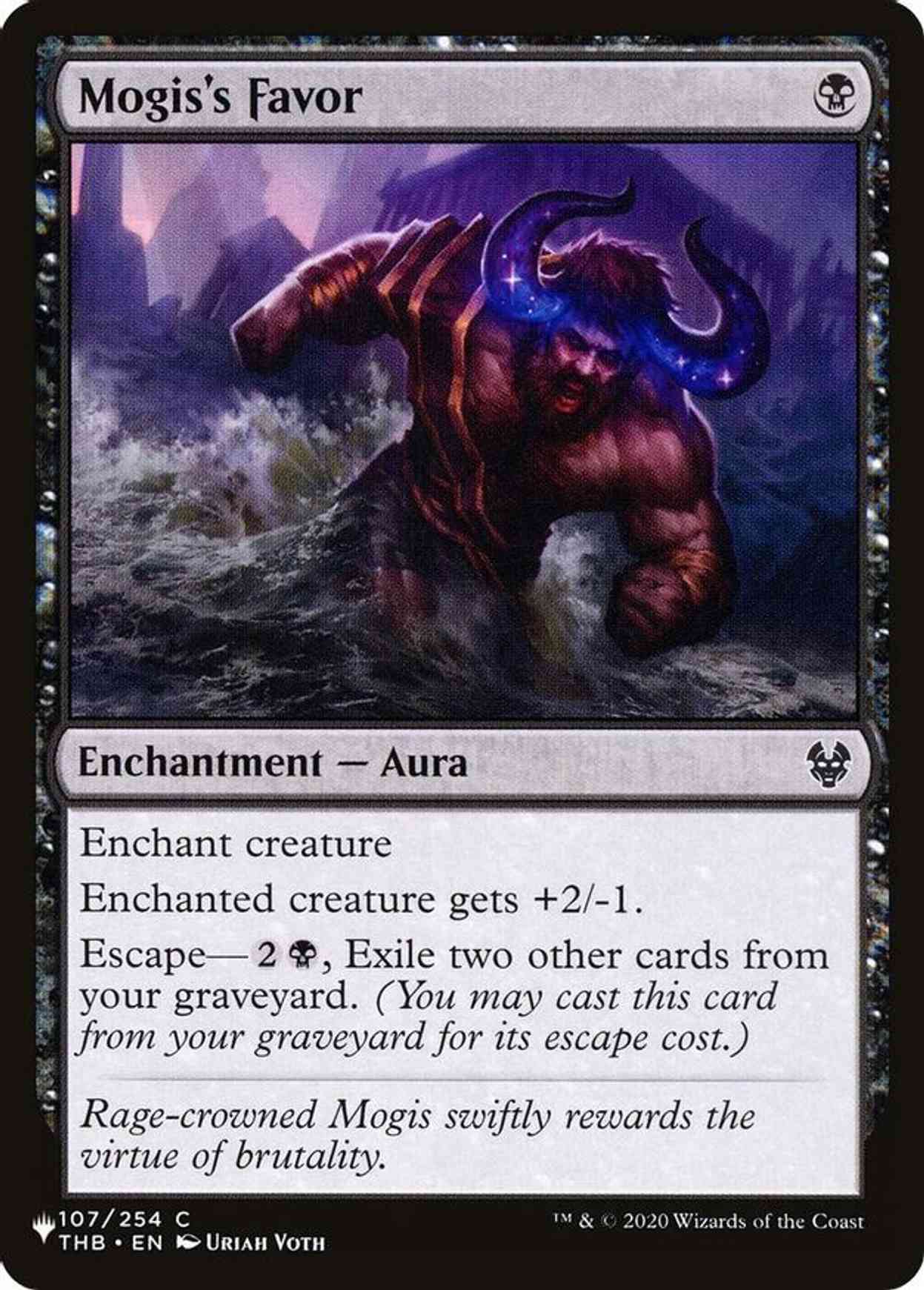 Mogis's Favor magic card front