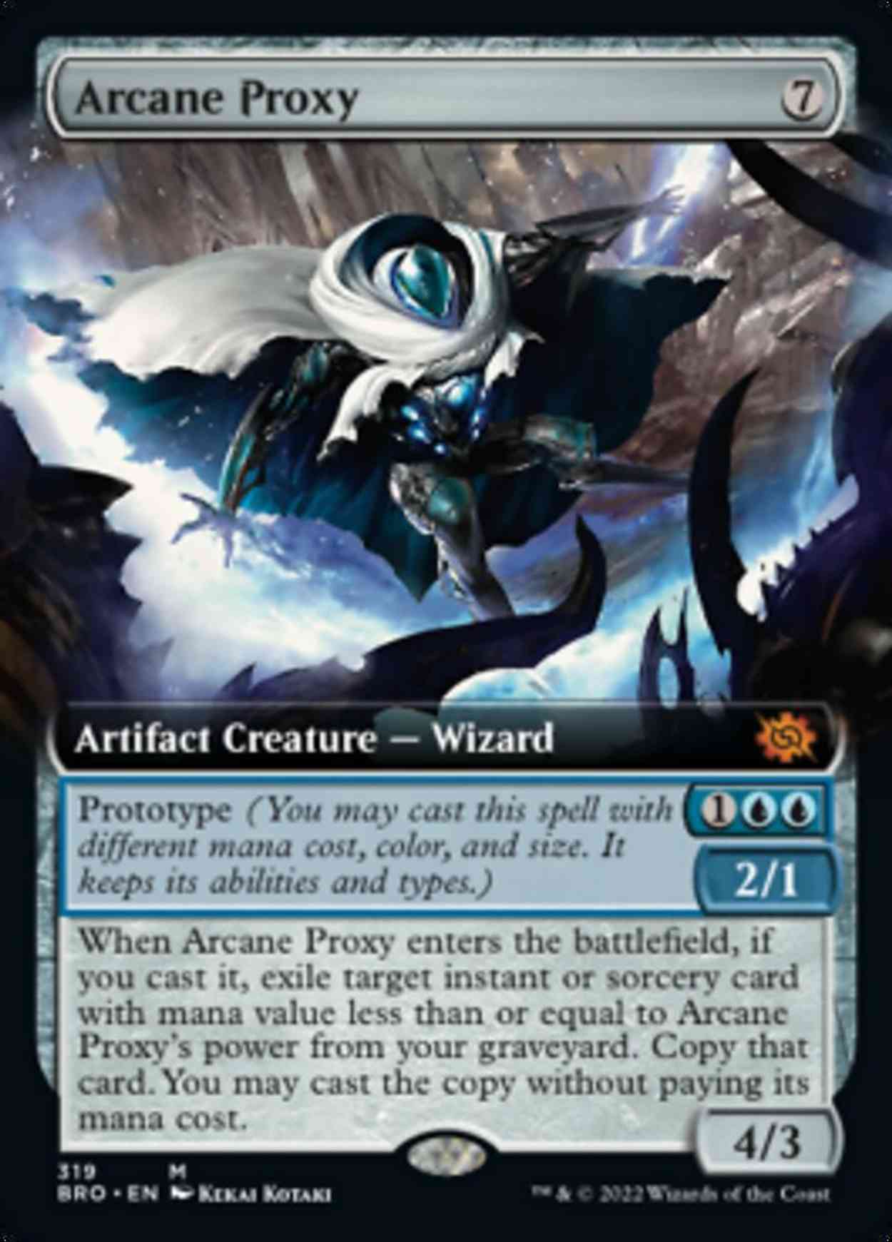 Arcane Proxy (Extended Art) magic card front