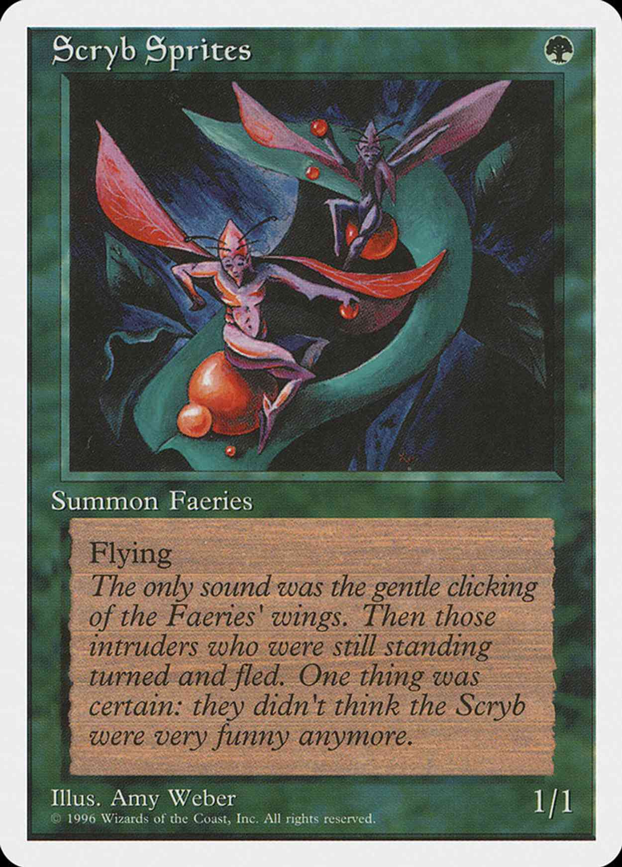 Scryb Sprites magic card front