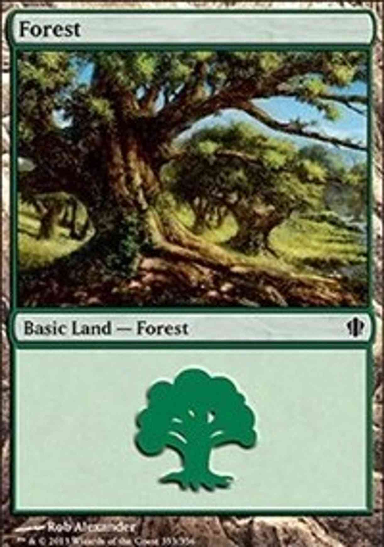 Forest (353) magic card front