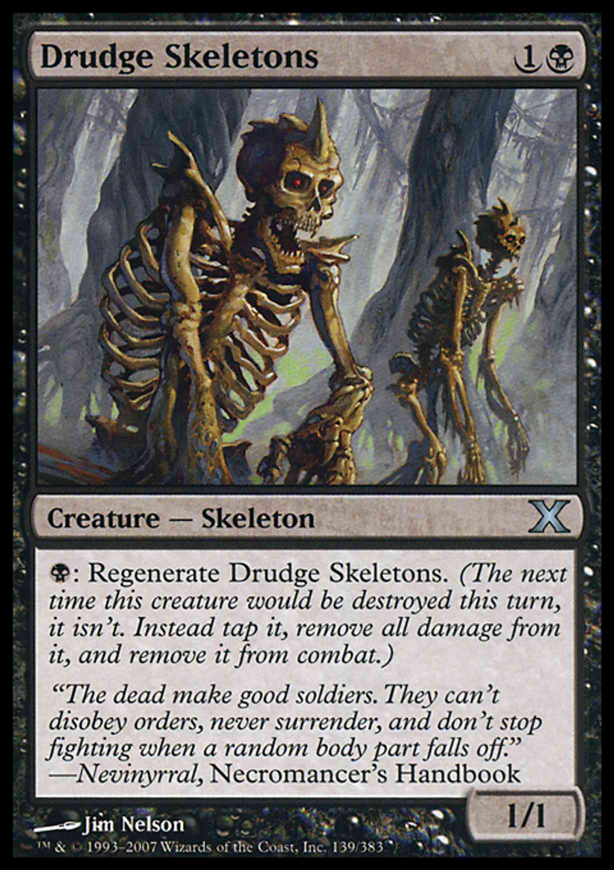 Drudge Skeletons magic card front