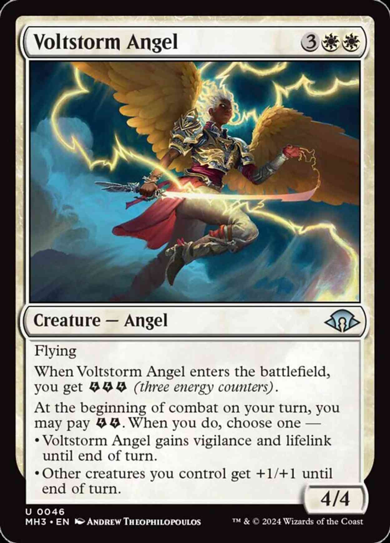 Voltstorm Angel magic card front