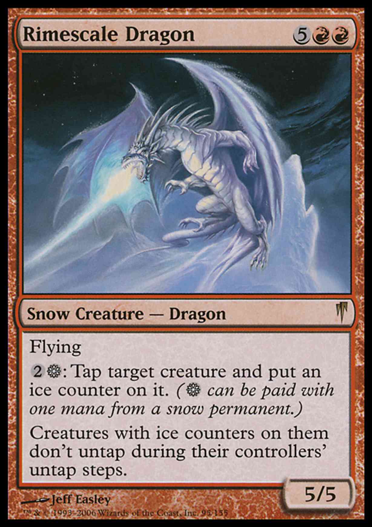Rimescale Dragon magic card front