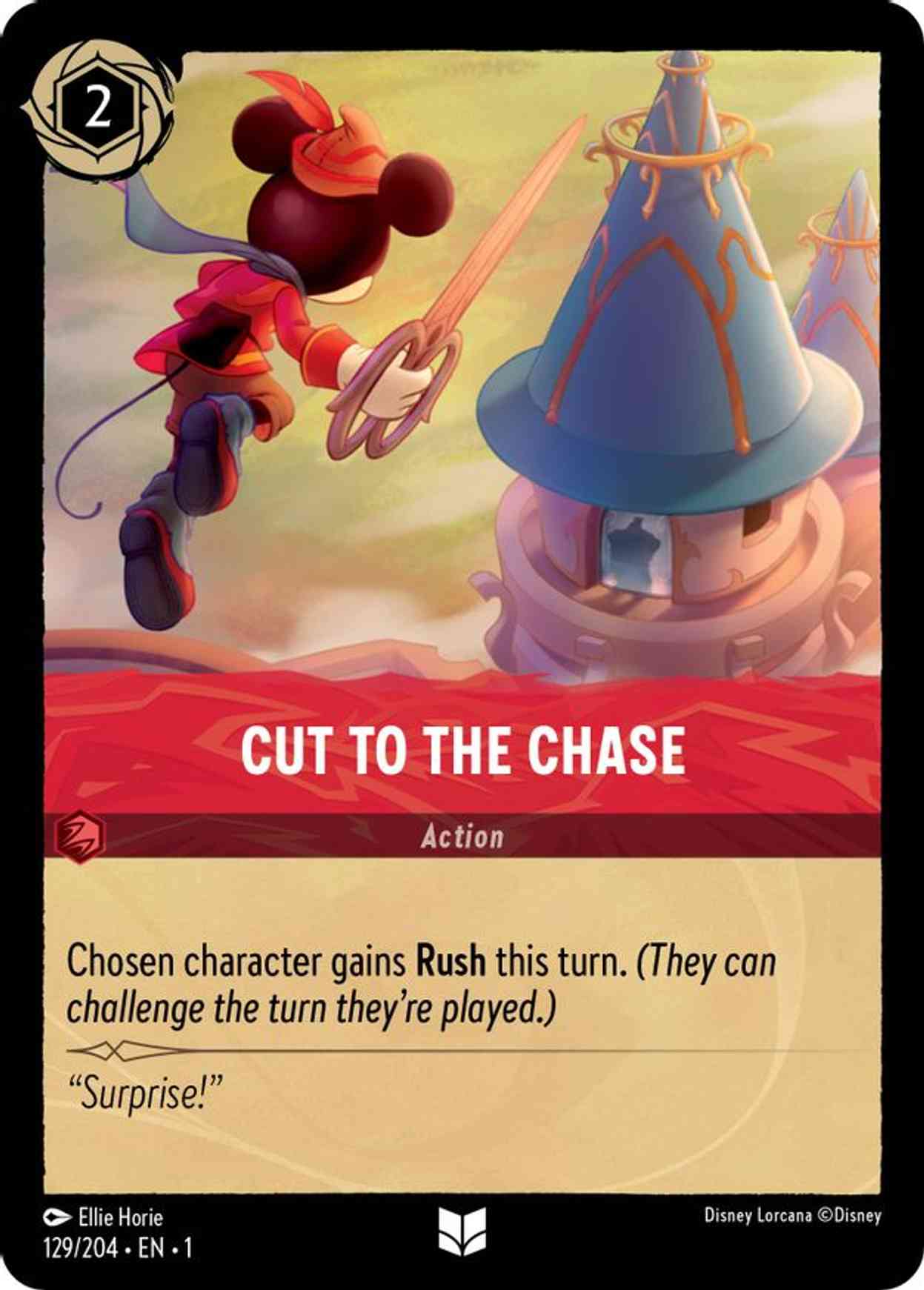 Cut to the Chase magic card front