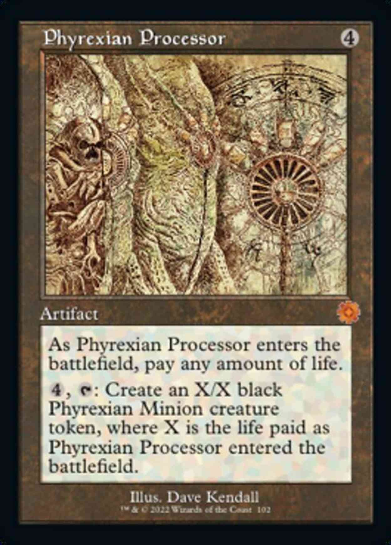 Phyrexian Processor (Schematic) magic card front