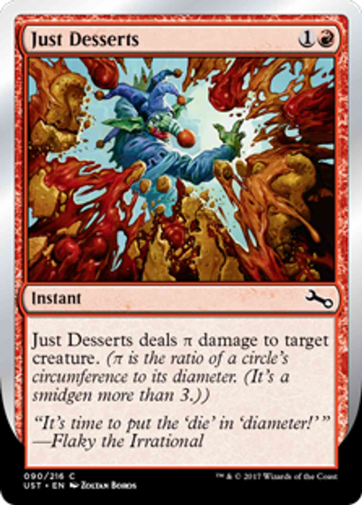 Just Desserts magic card front