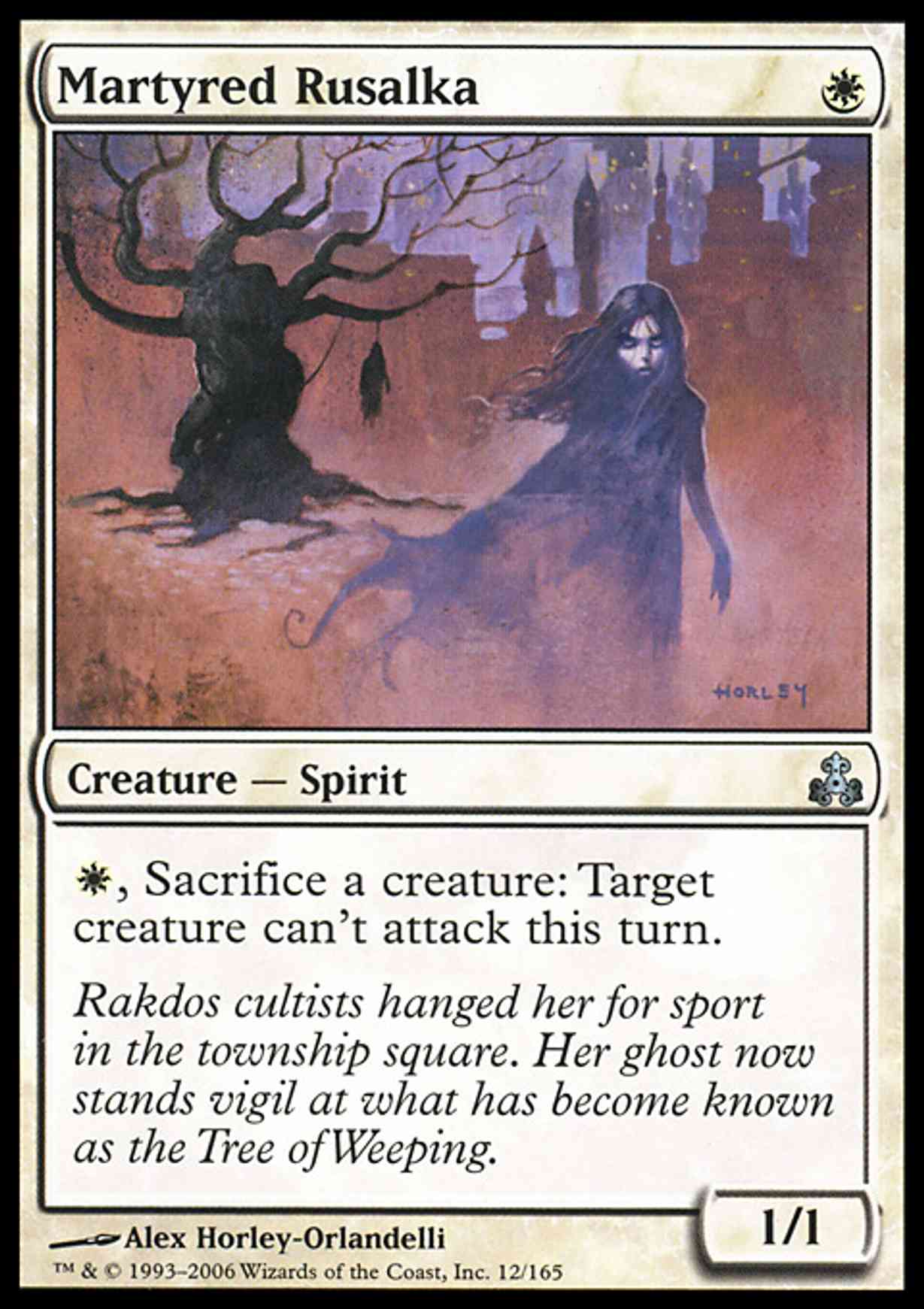 Martyred Rusalka magic card front