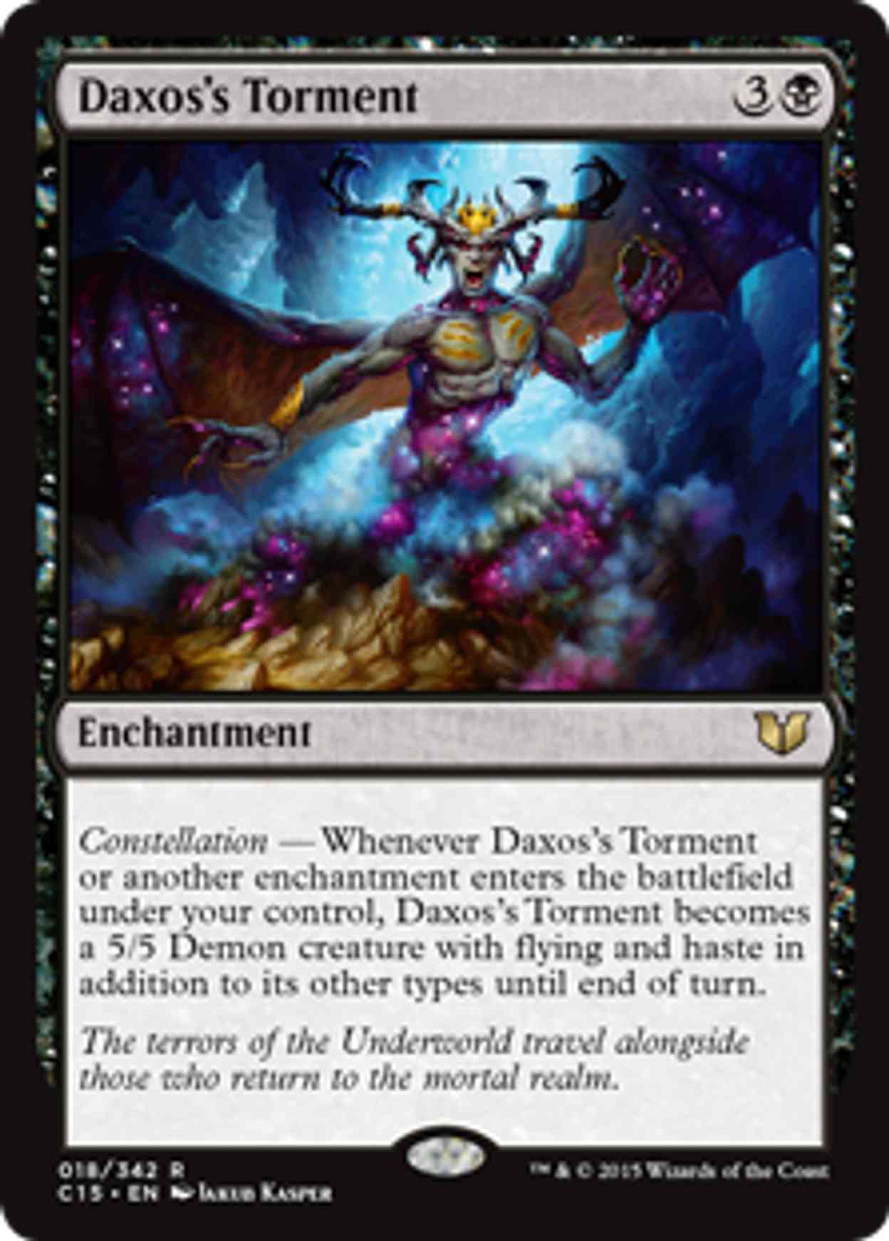 Daxos's Torment magic card front