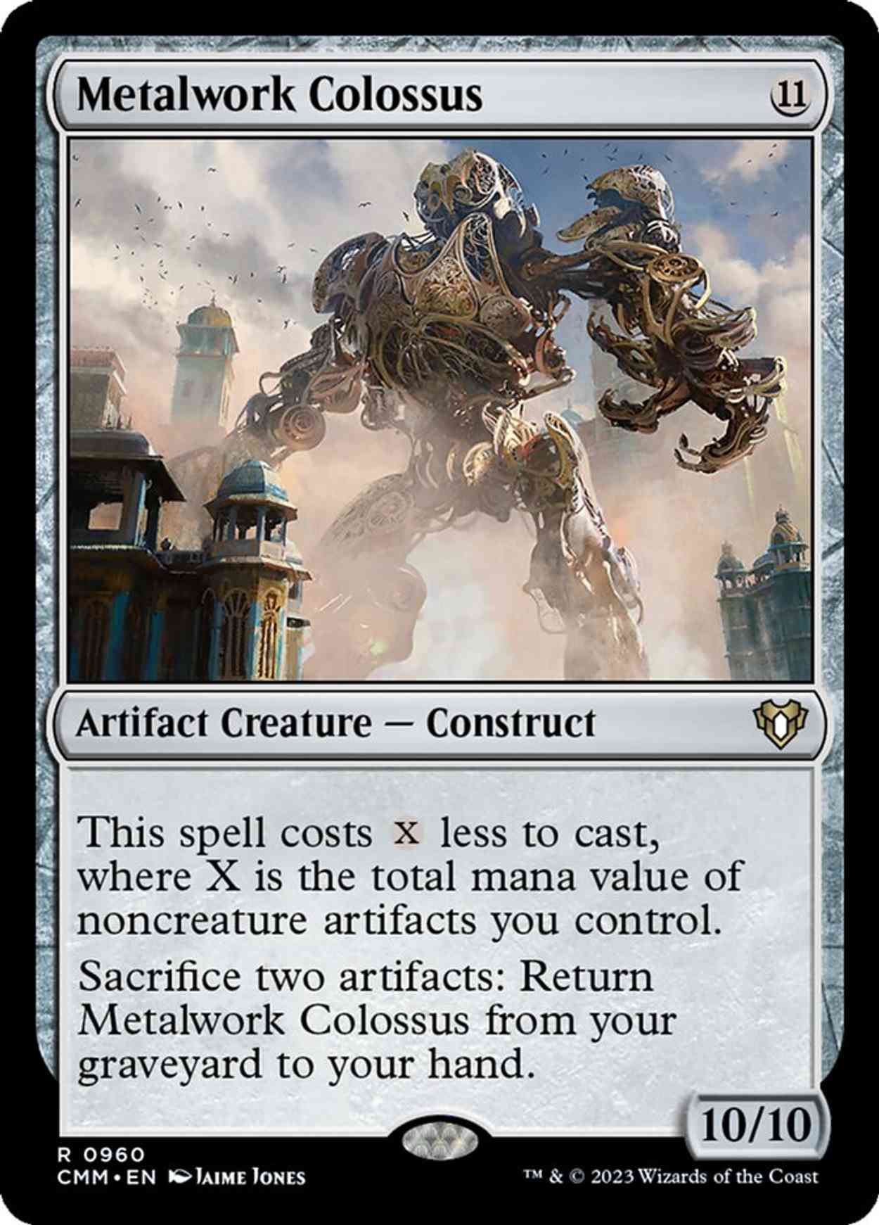 Metalwork Colossus magic card front