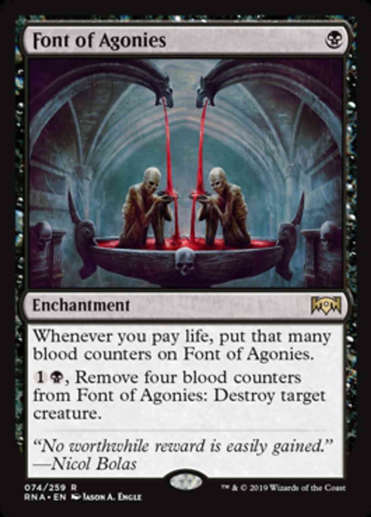 Font of Agonies magic card front