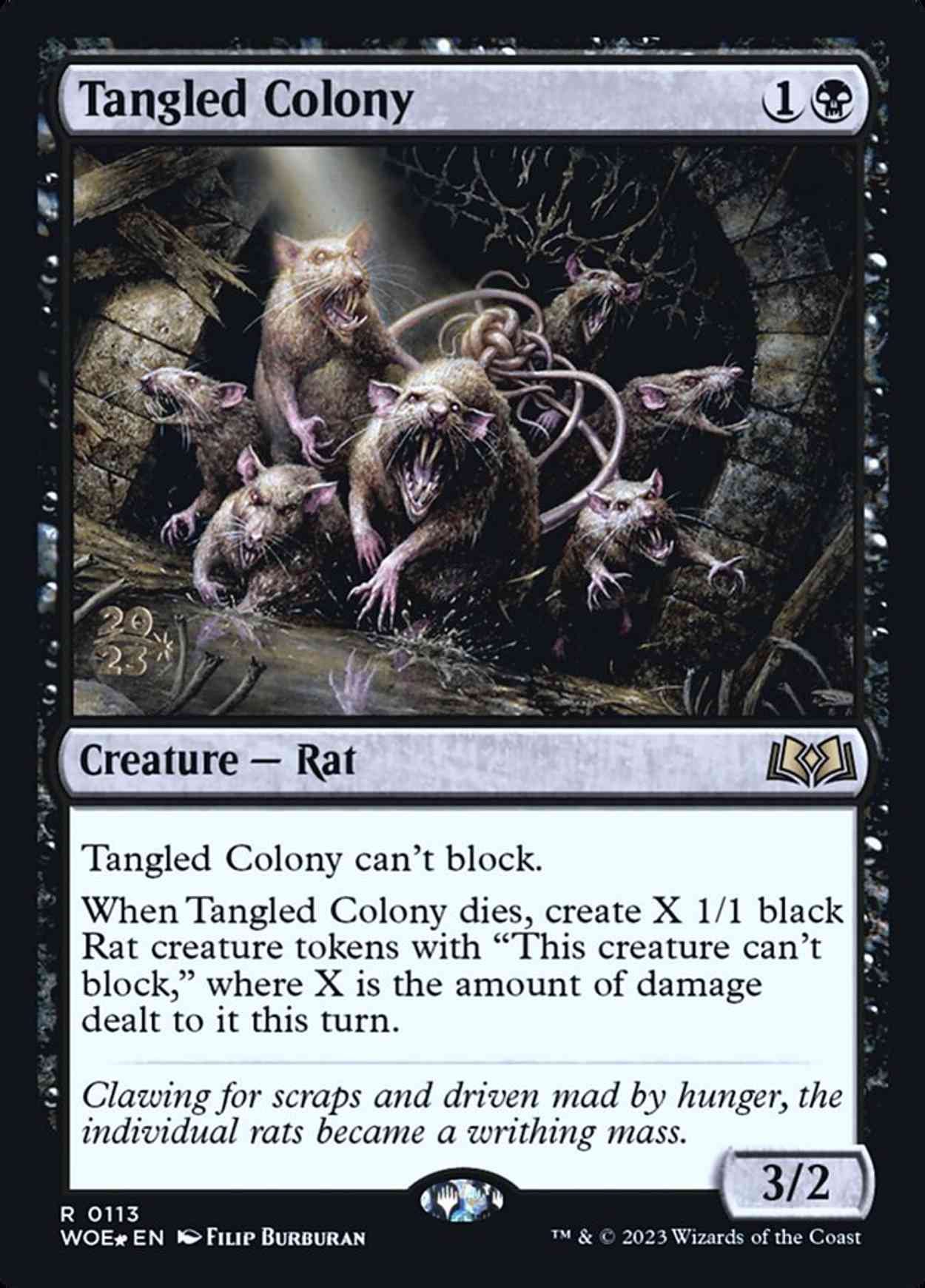 Tangled Colony magic card front