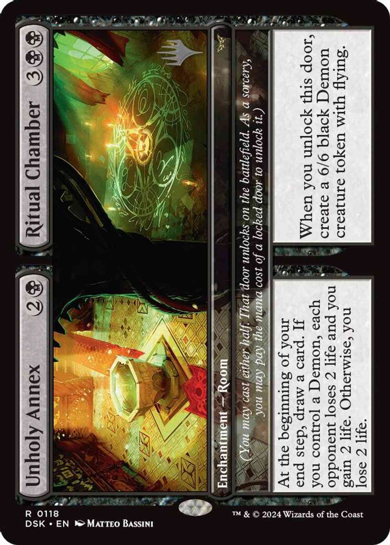 Unholy Annex // Ritual Chamber magic card front