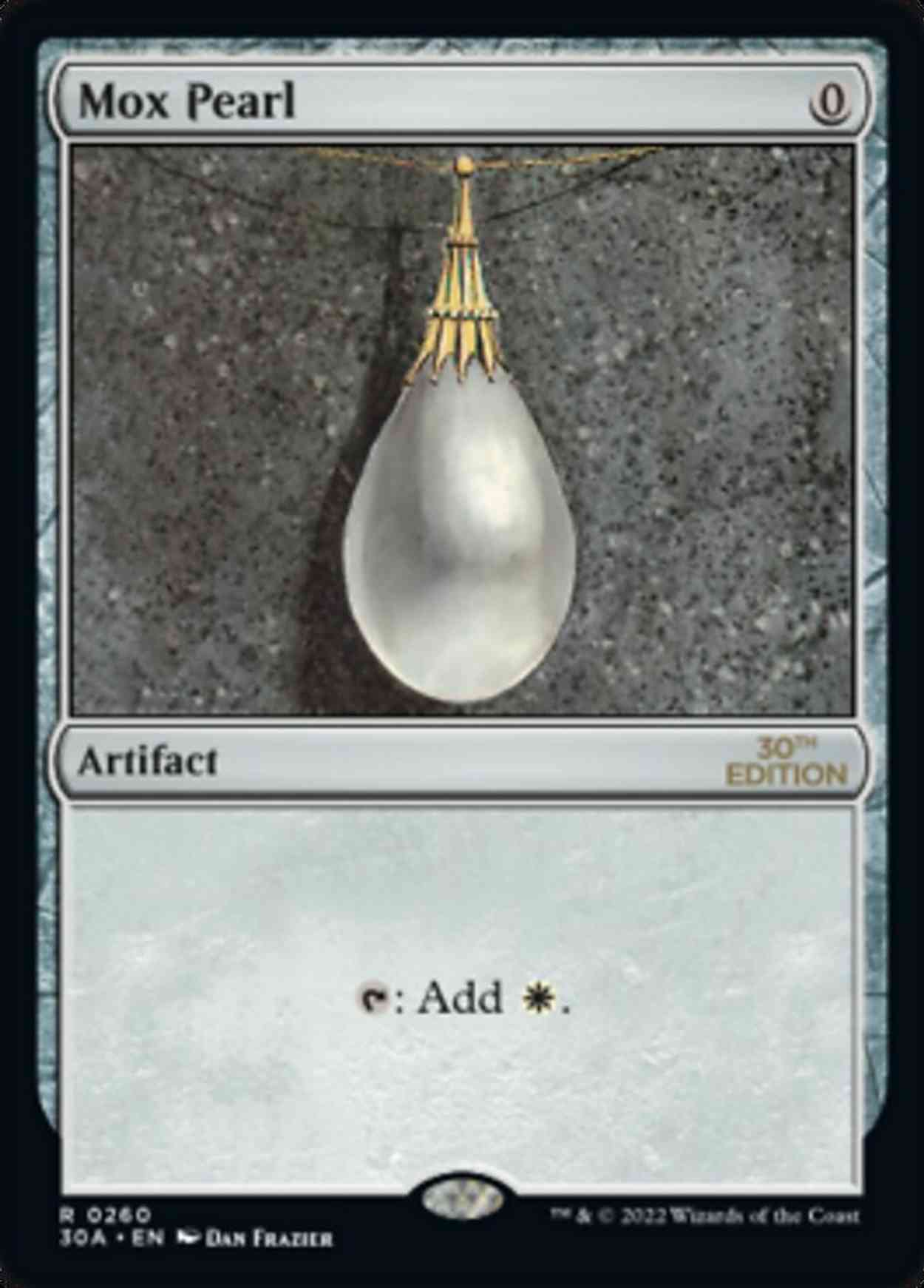 Mox Pearl magic card front