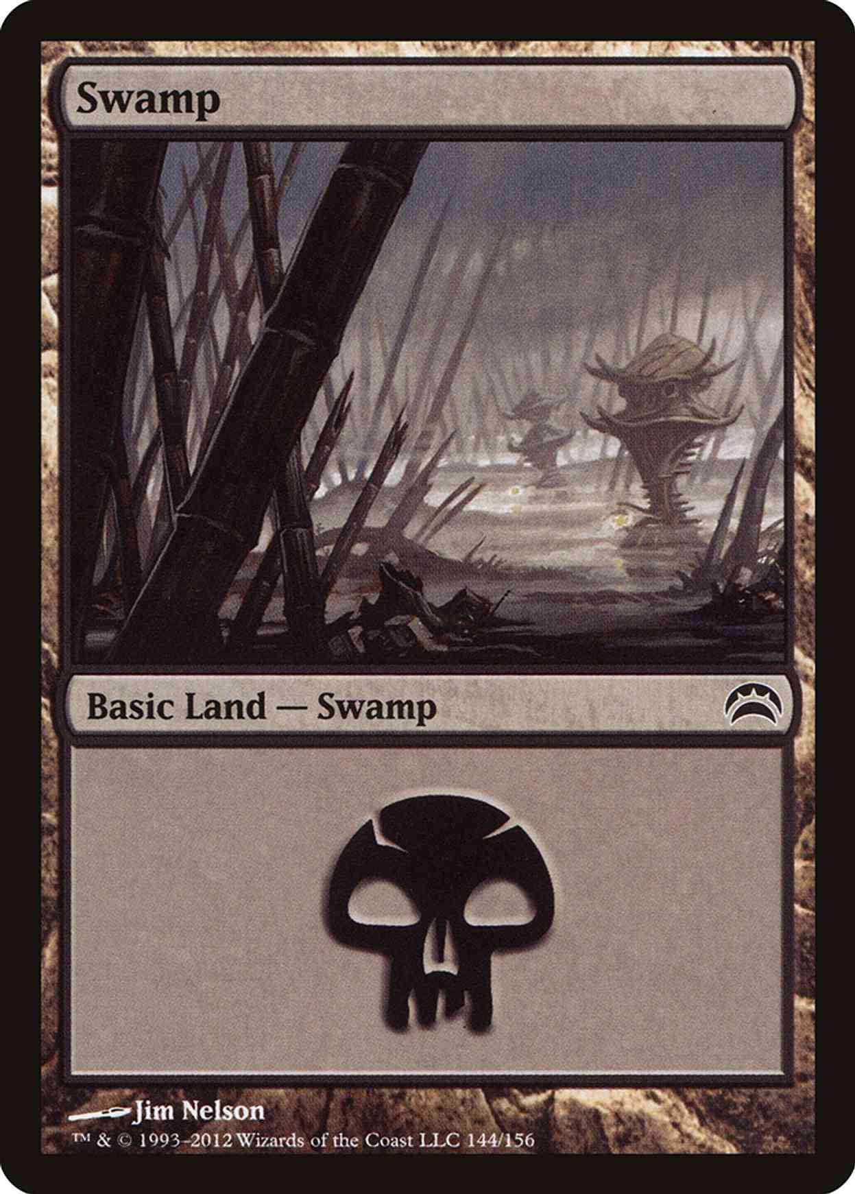 Swamp (144) magic card front
