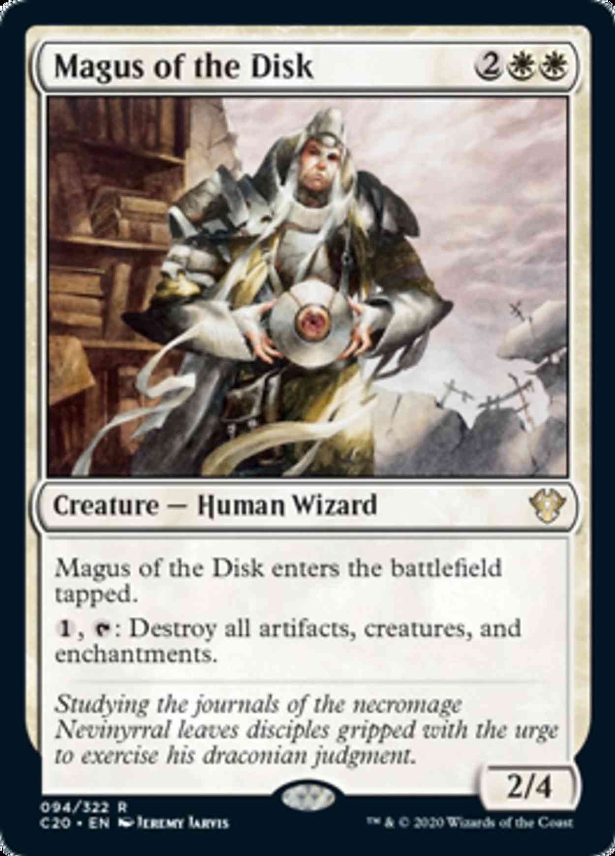 Magus of the Disk magic card front