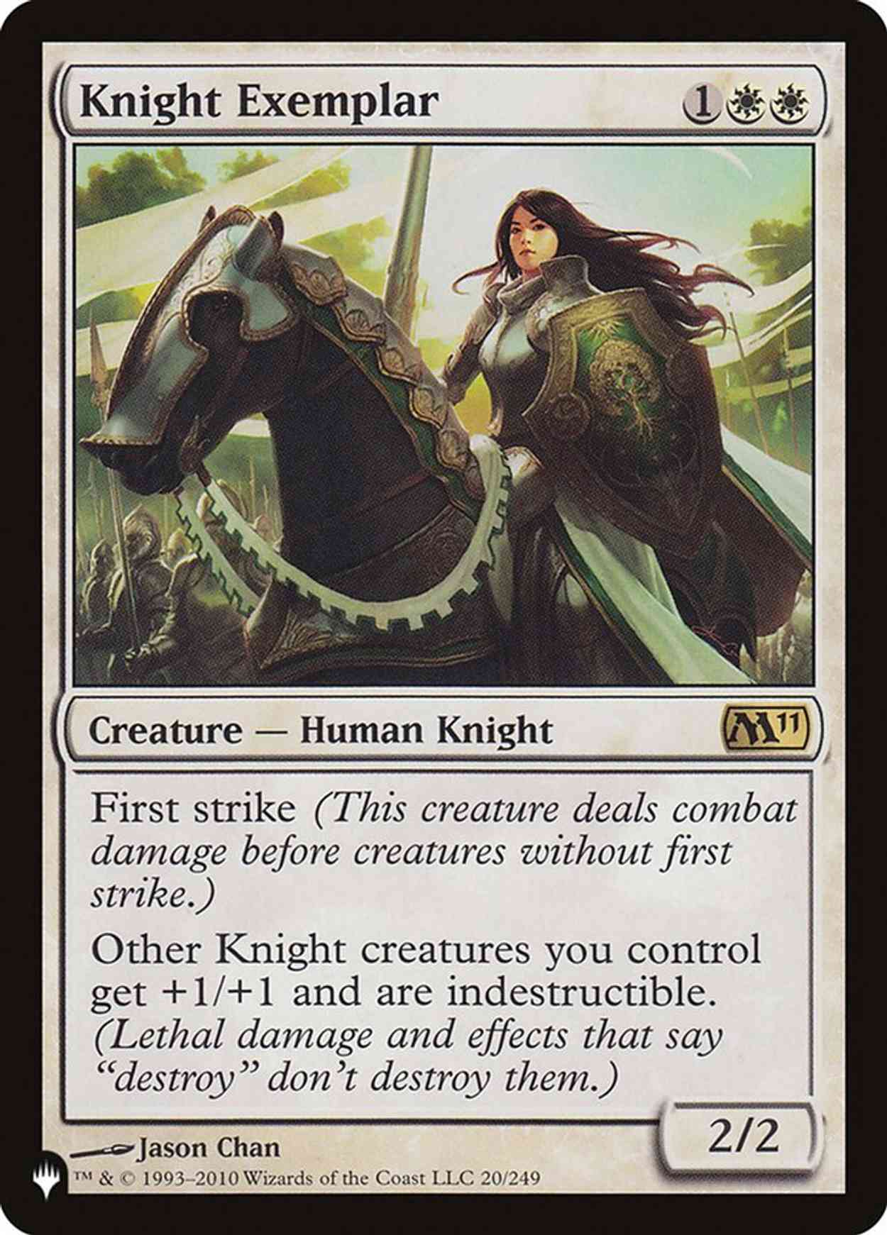 Knight Exemplar magic card front
