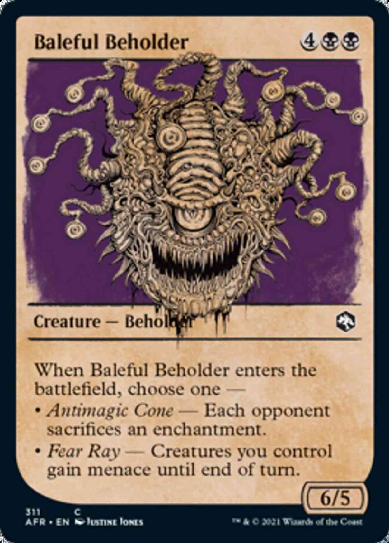 Baleful Beholder (Showcase) magic card front