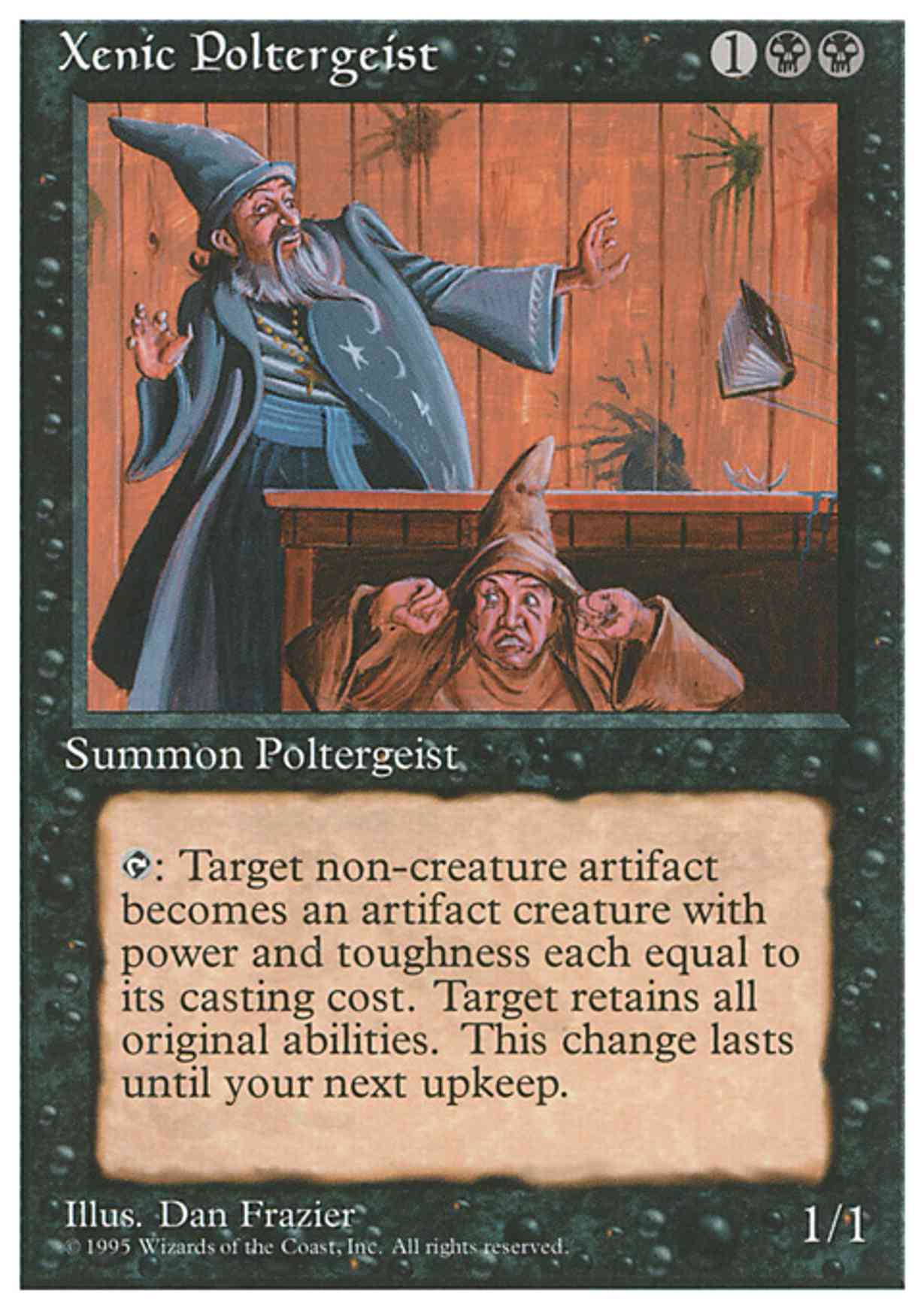 Xenic Poltergeist magic card front