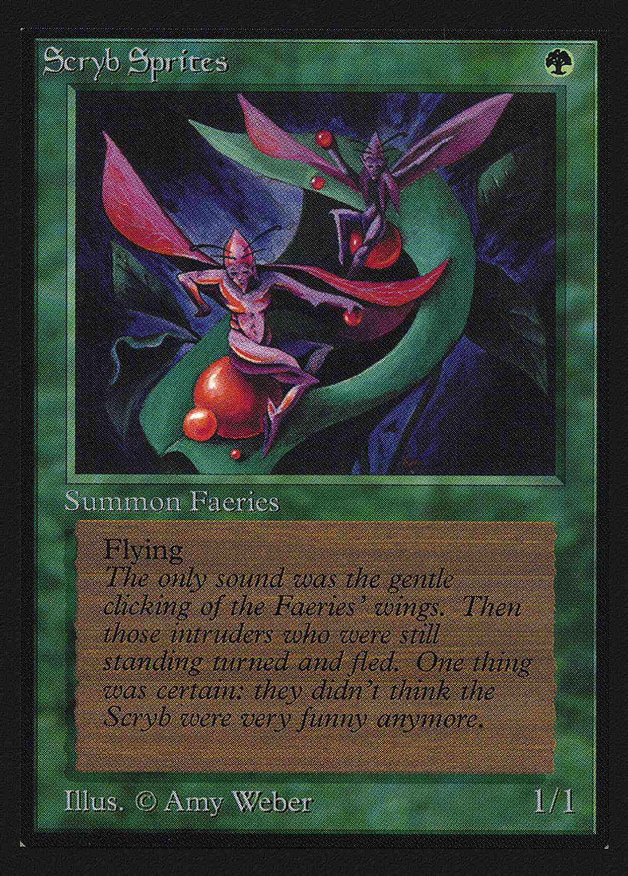 Scryb Sprites (IE) magic card front