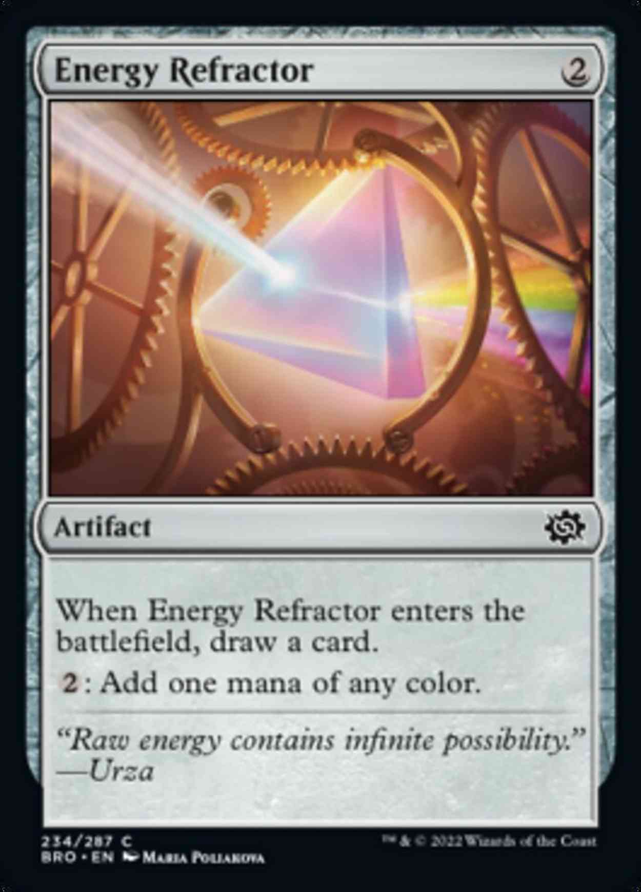 Energy Refractor magic card front