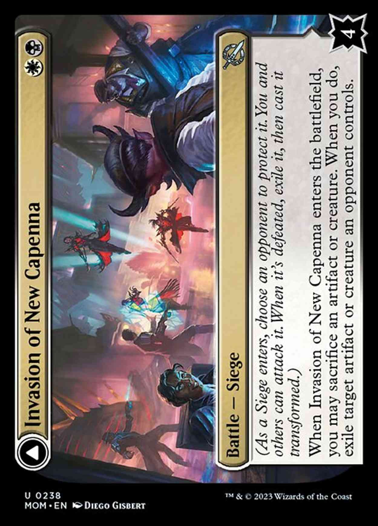 Invasion of New Capenna magic card front