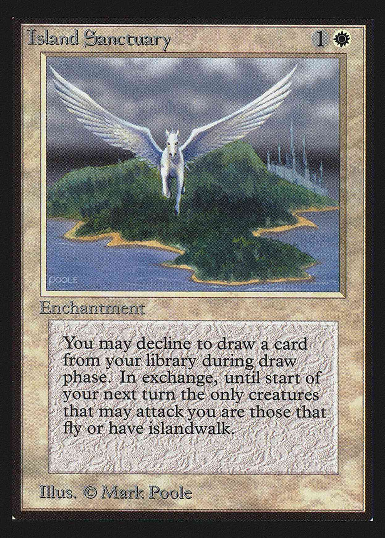 Island Sanctuary (CE) magic card front