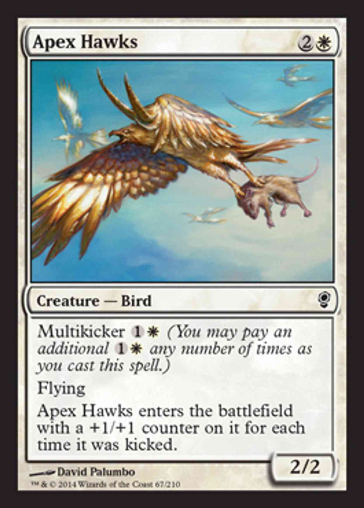 Apex Hawks magic card front