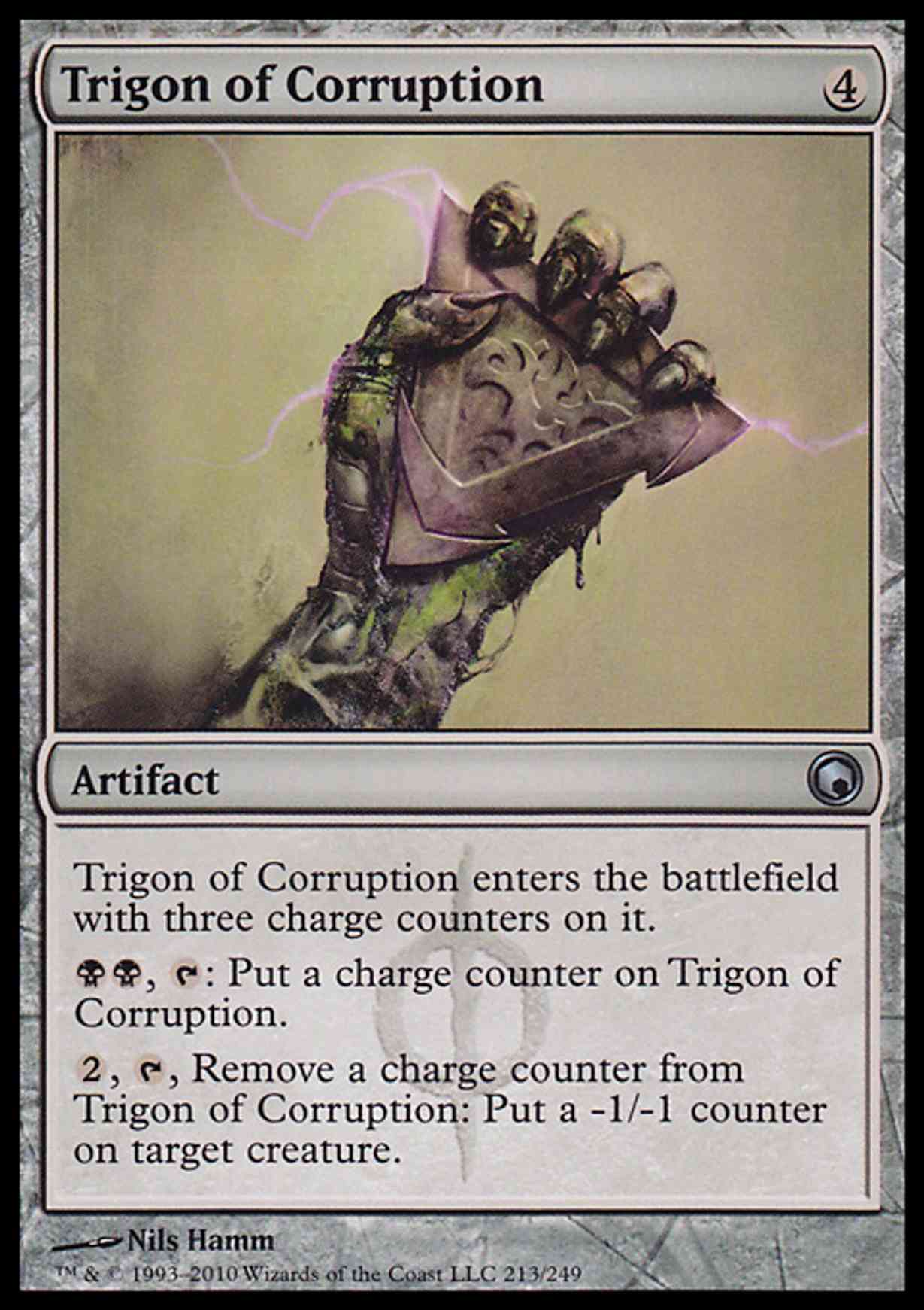 Trigon of Corruption magic card front