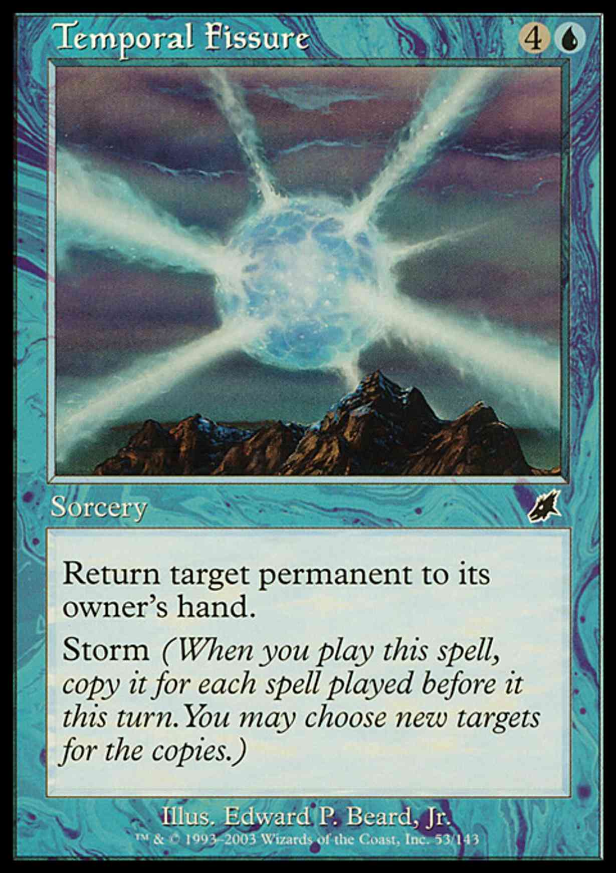 Temporal Fissure magic card front