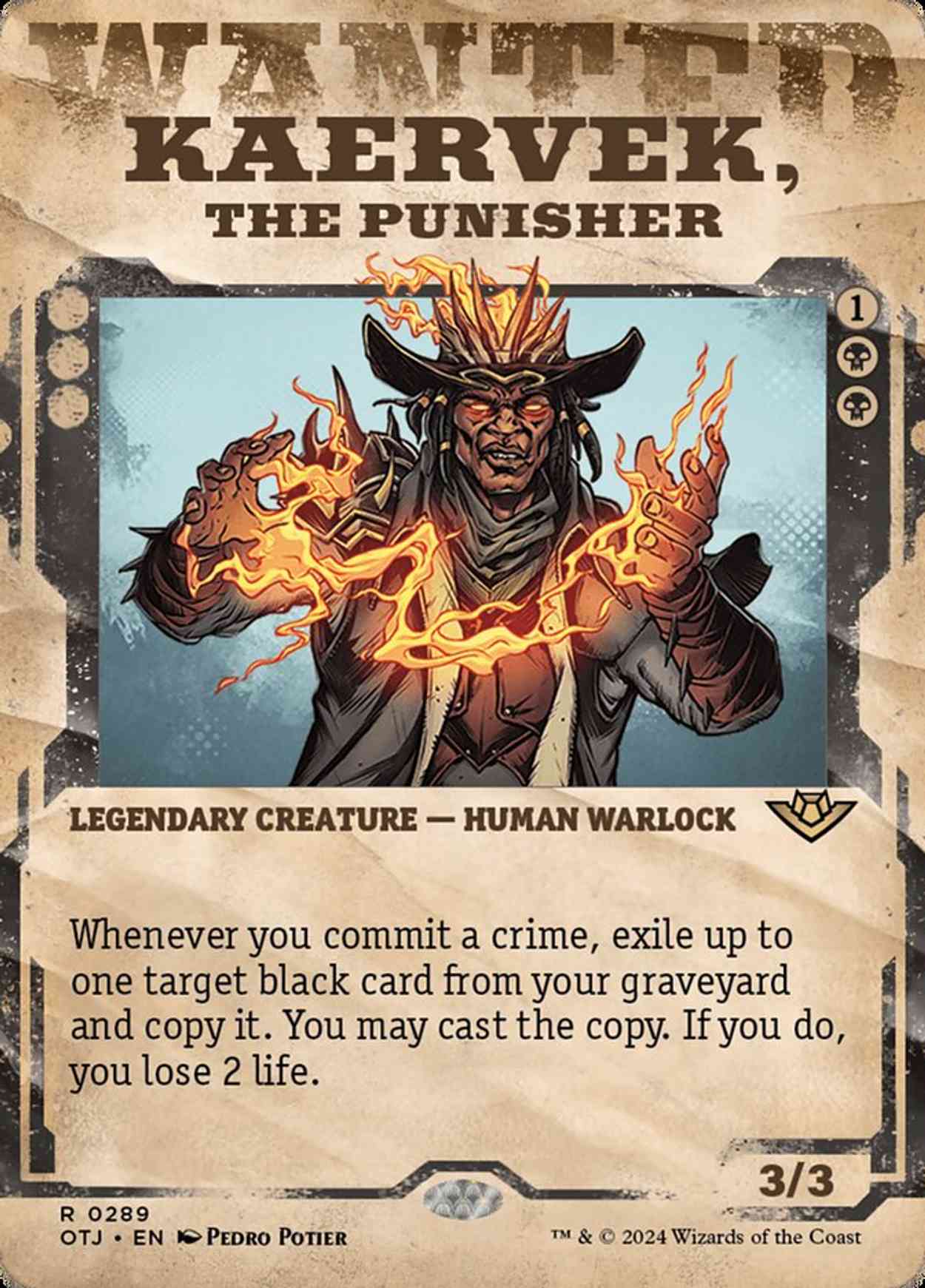 Kaervek, the Punisher (Showcase) magic card front