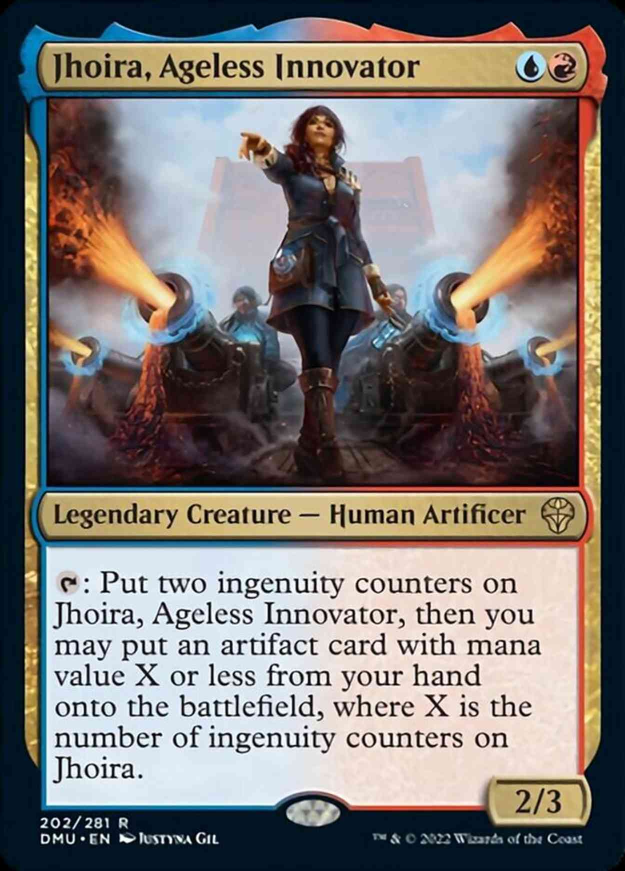 Jhoira, Ageless Innovator magic card front
