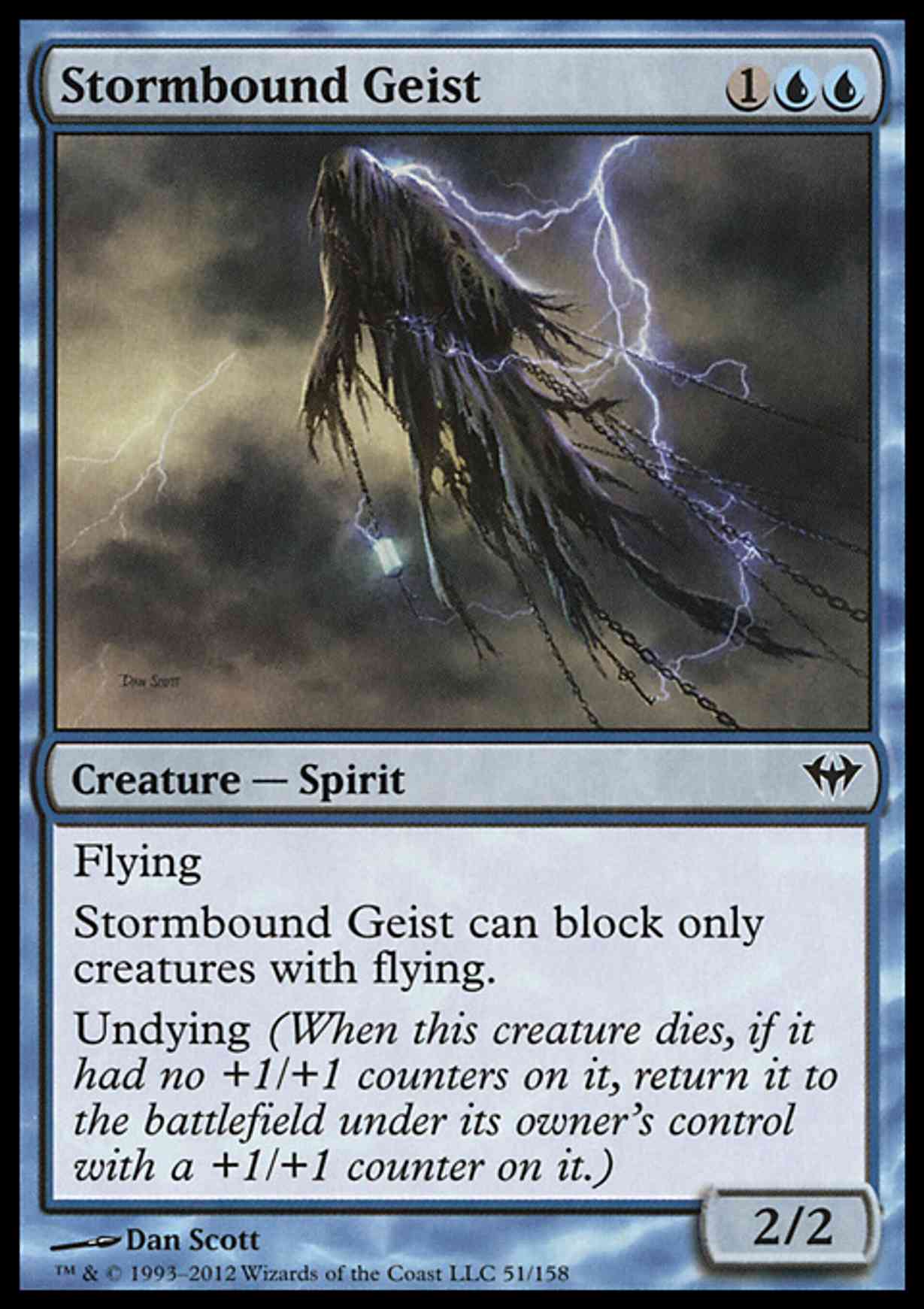 Stormbound Geist magic card front