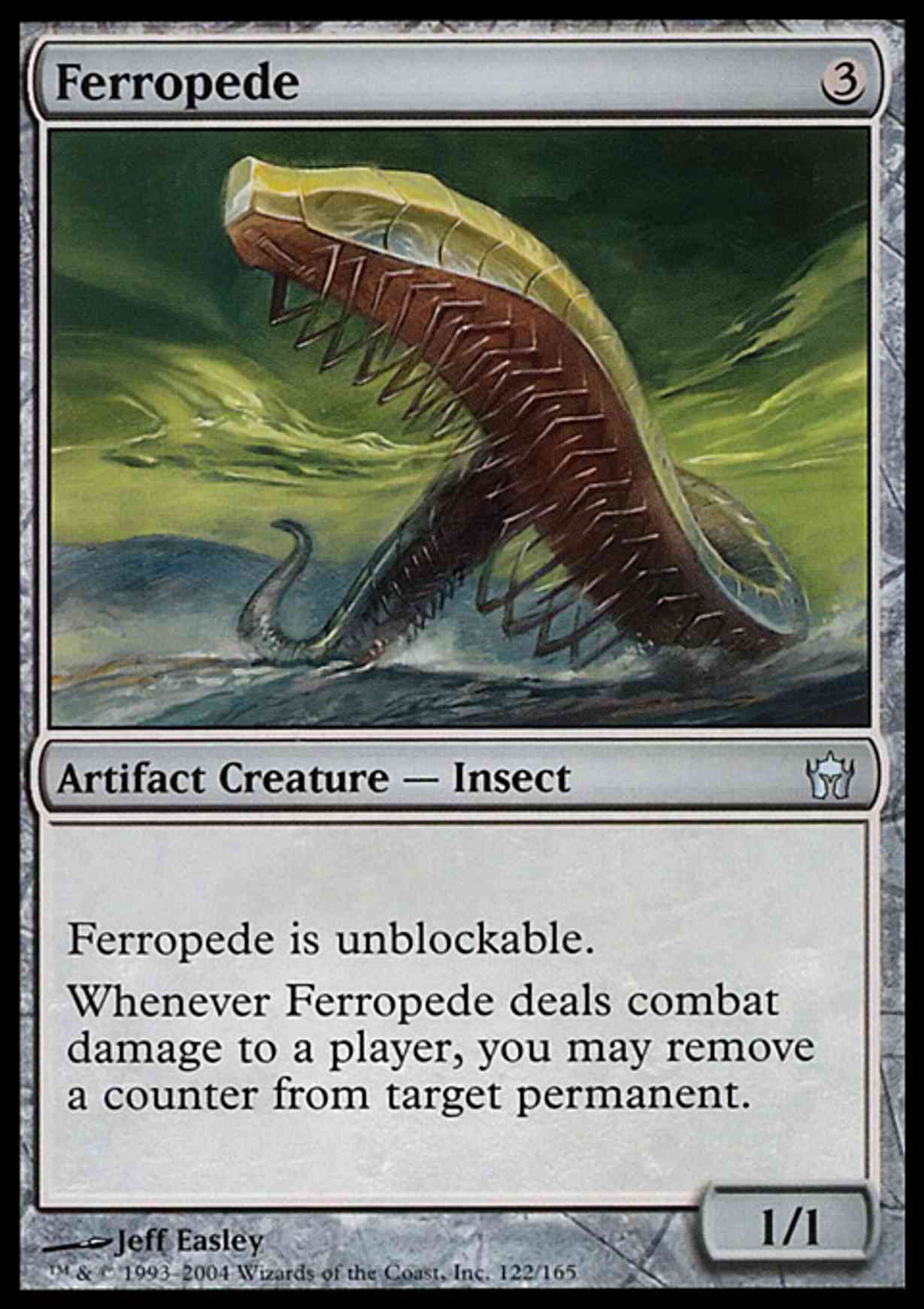 Ferropede magic card front
