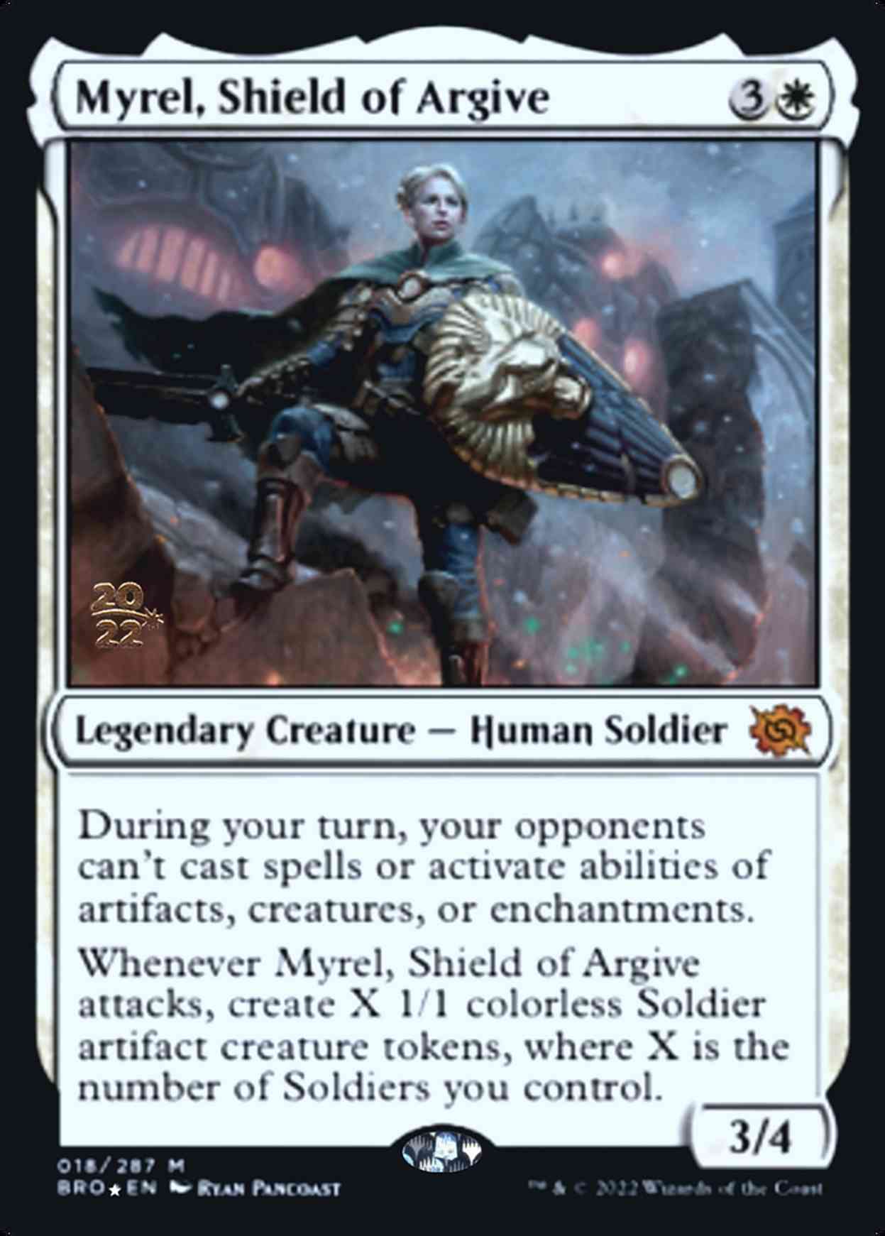 Myrel, Shield of Argive magic card front