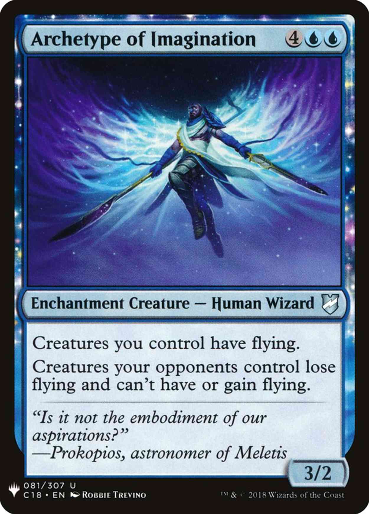 Archetype of Imagination magic card front