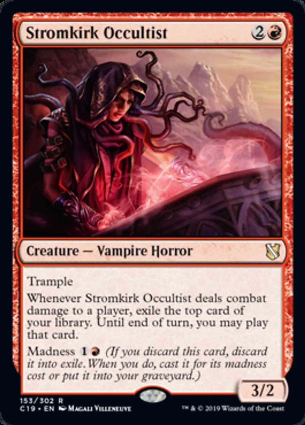 Stromkirk Occultist magic card front