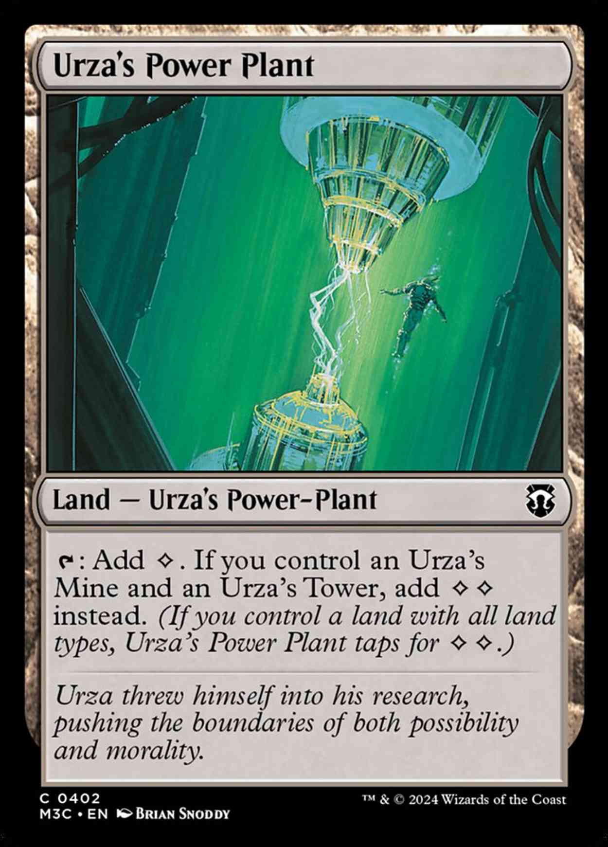 Urza's Power Plant magic card front