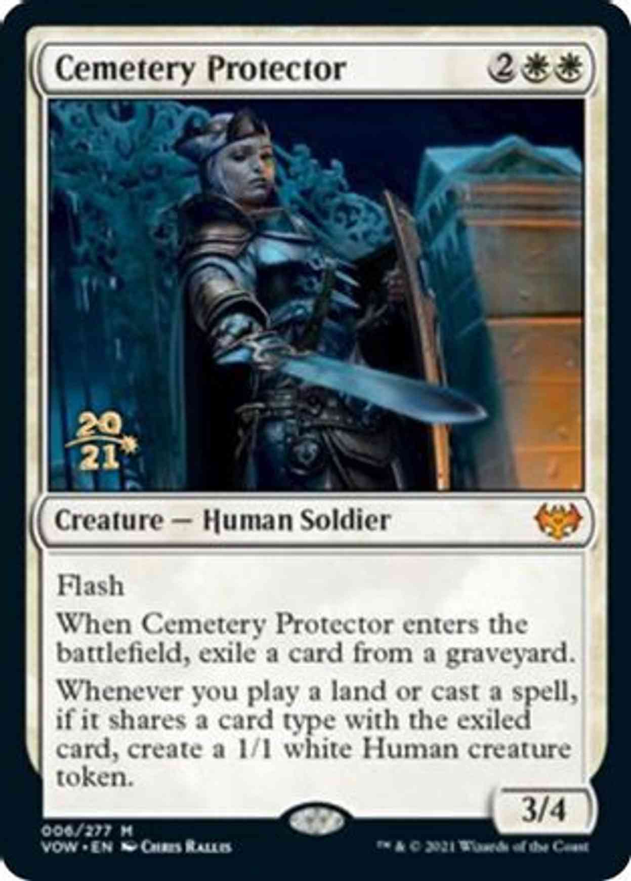 Cemetery Protector magic card front