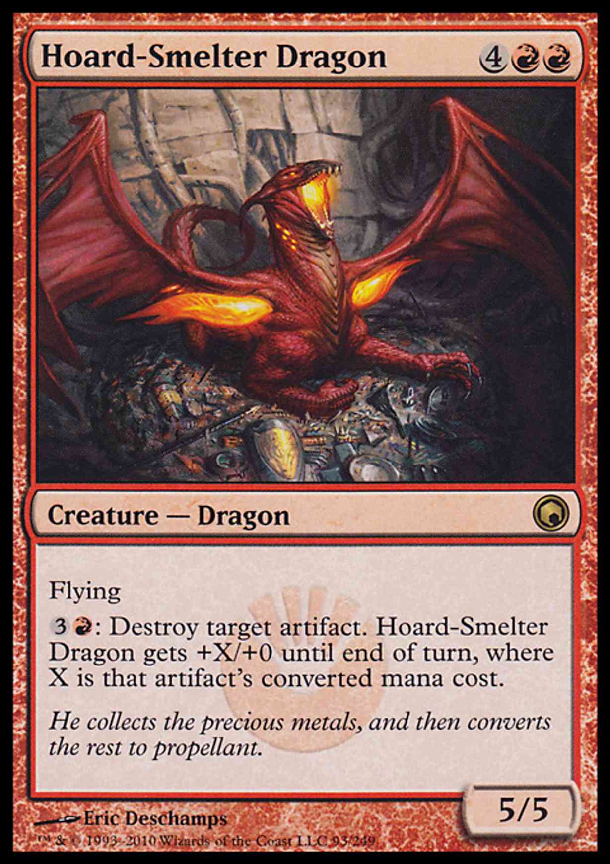 Hoard-Smelter Dragon magic card front