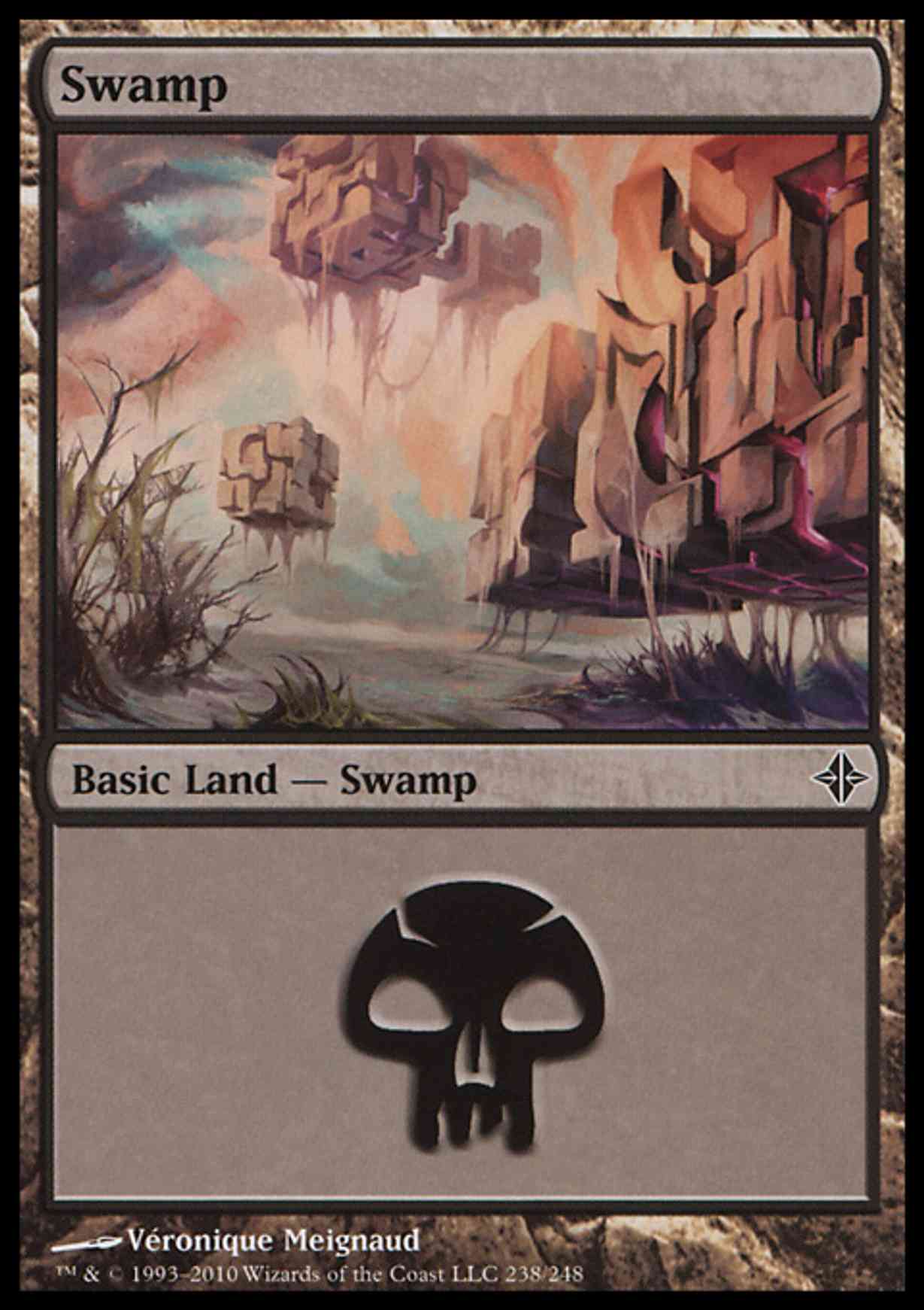 Swamp (238) magic card front