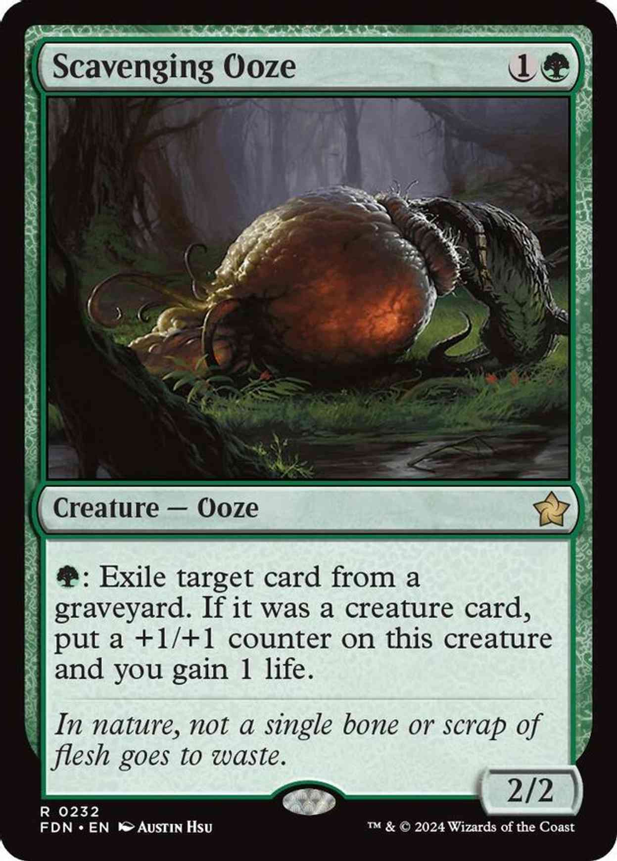 Scavenging Ooze magic card front