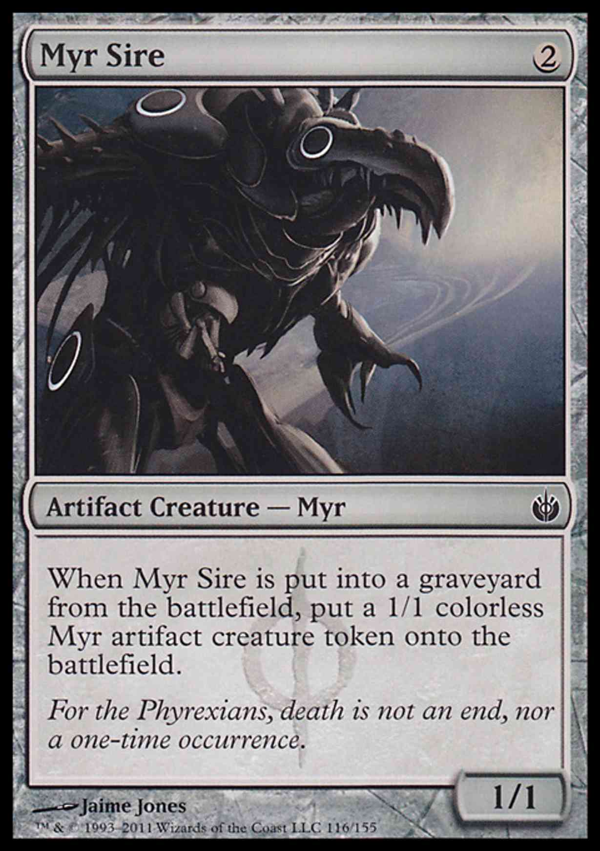 Myr Sire magic card front