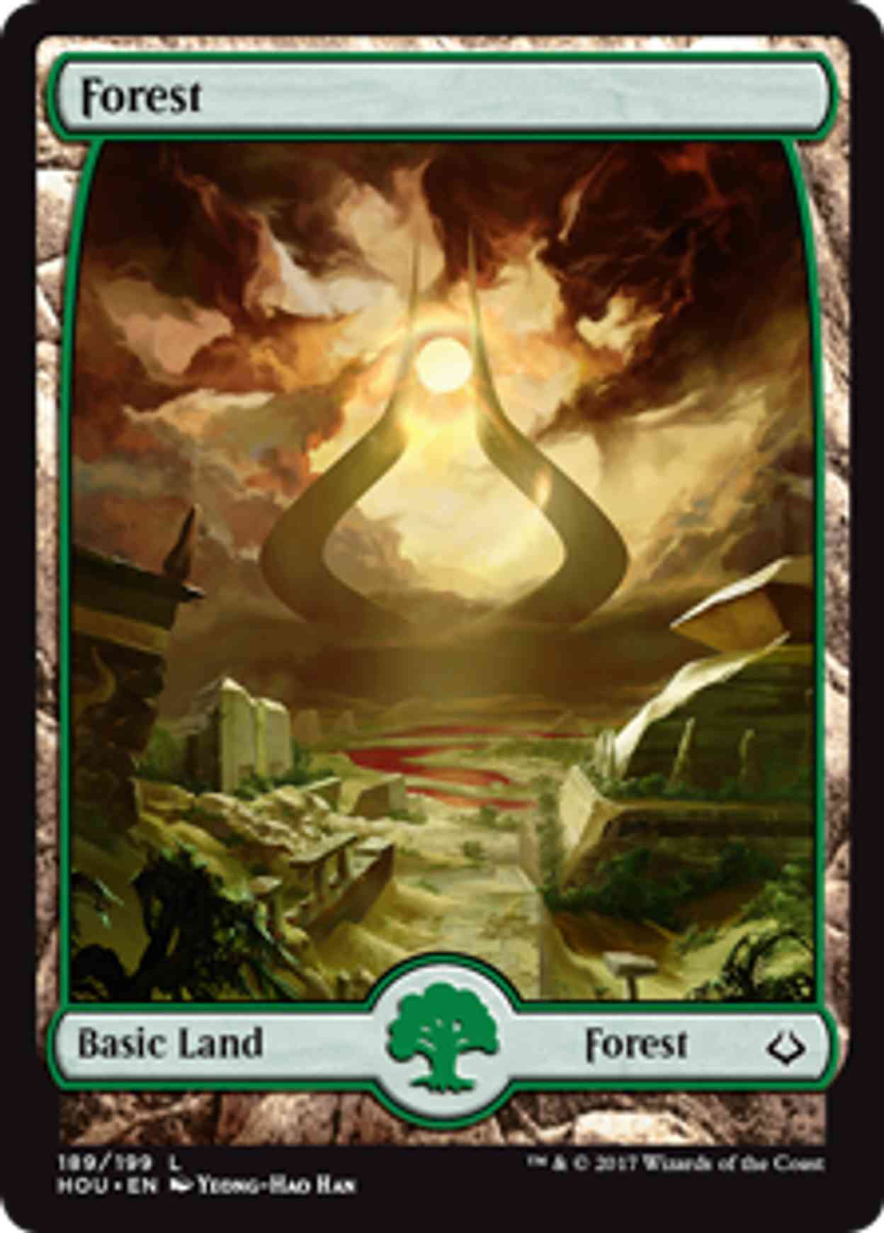 Forest (189) - Full Art magic card front