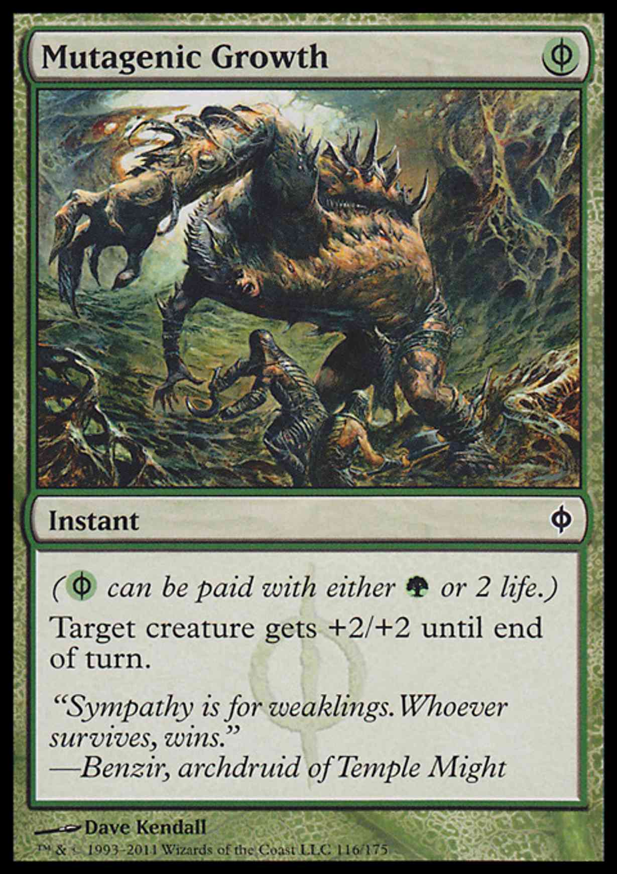 Mutagenic Growth magic card front