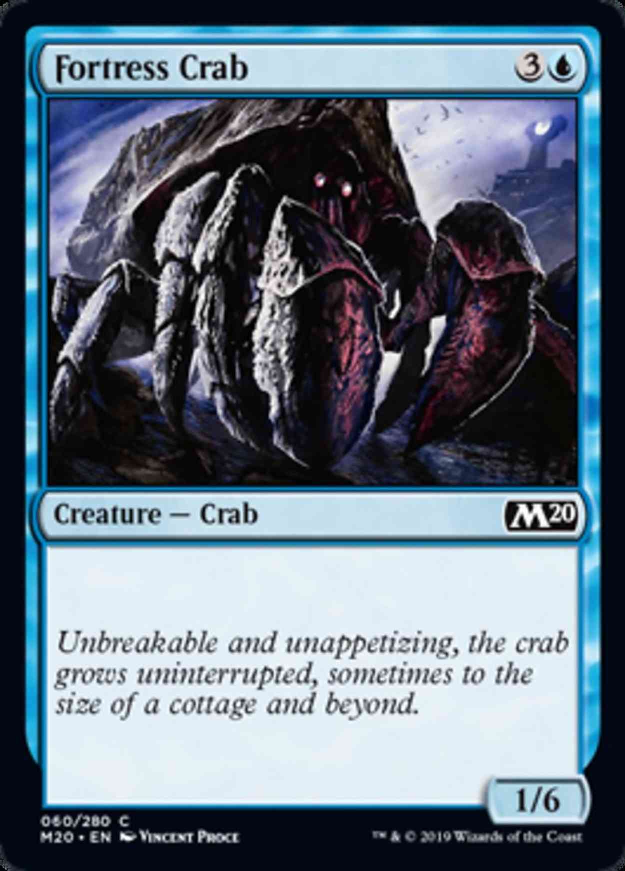 Fortress Crab magic card front